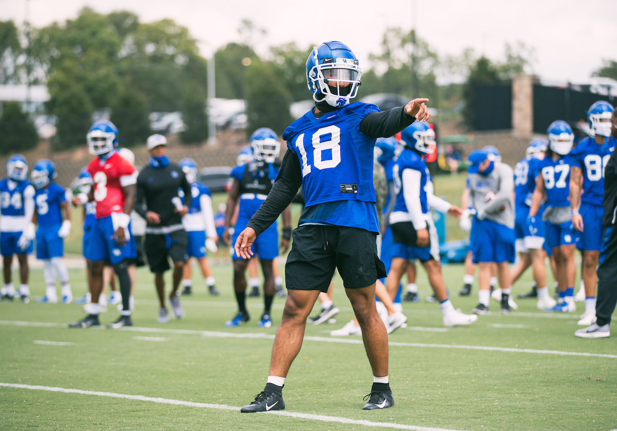 Clevan Thomas

UK Football Preseason Practice 2020

Photo by Jacob Noger - UK Football