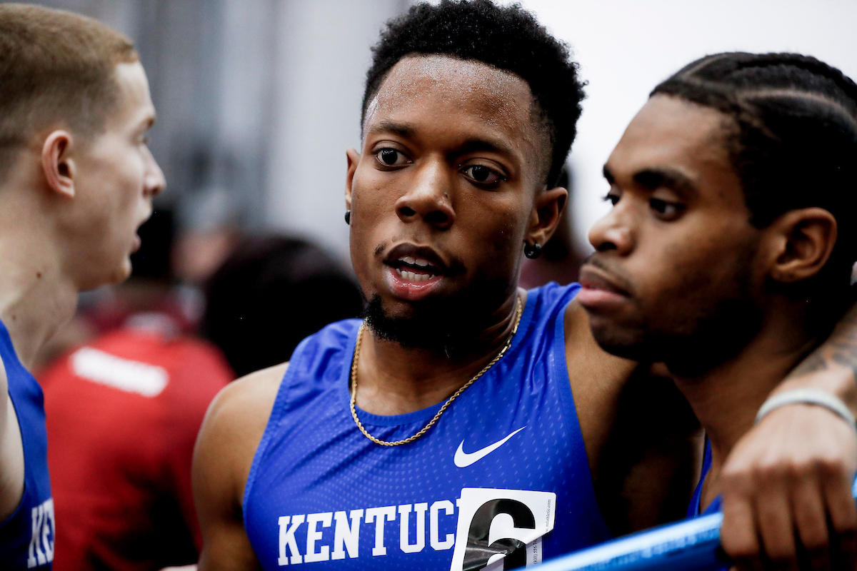 Kennedy Lightner. Lance Lang. 

Day 2. SEC Indoor Championships.

Photos by Chet White | UK Athletics
