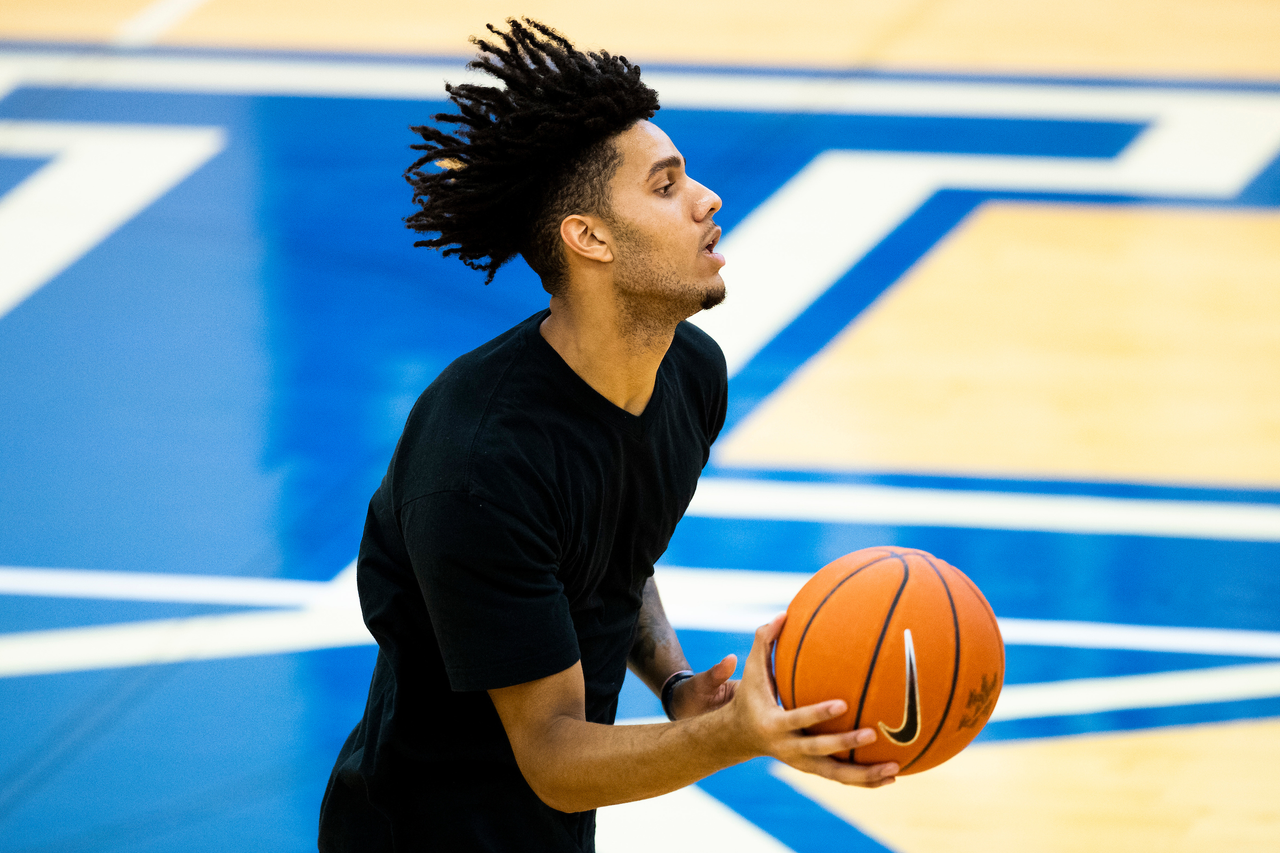 Dontaie Allen.

Kentucky menâ??s basketball workouts.

Photo by Chet White | UK Athletics