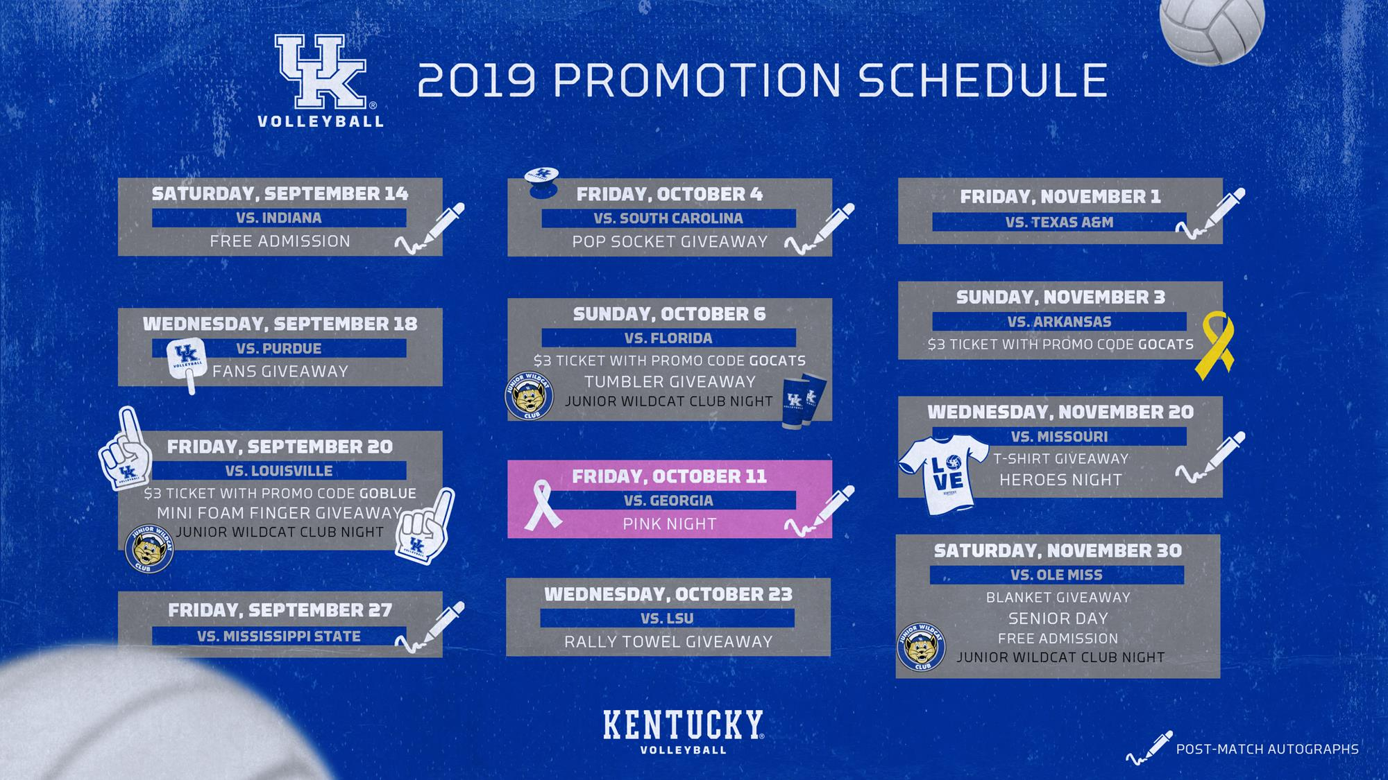 Volleyball Promo Schedule Revealed, Single-Match Tickets on Sale