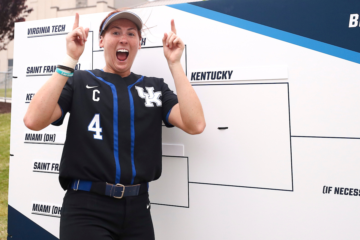 Renne Abernathy.

Kentucky defeats Virginia Tech 5-4.

Photo by Grace Bradley | UK Athletics