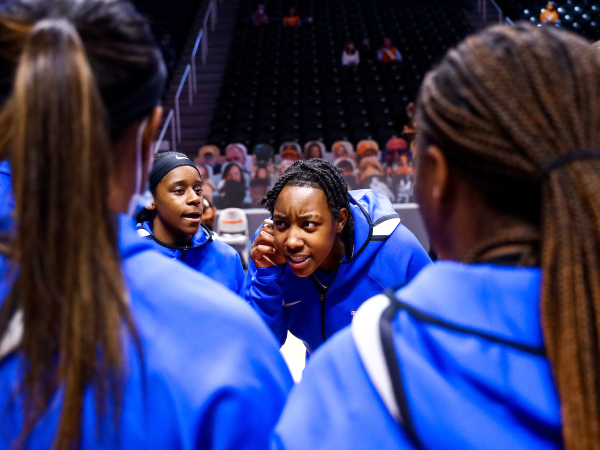 Dreuna Edwards. 

Kentucky loses to Tennessee 70-53.

Photo by Eddie Justice | UK Athletics
