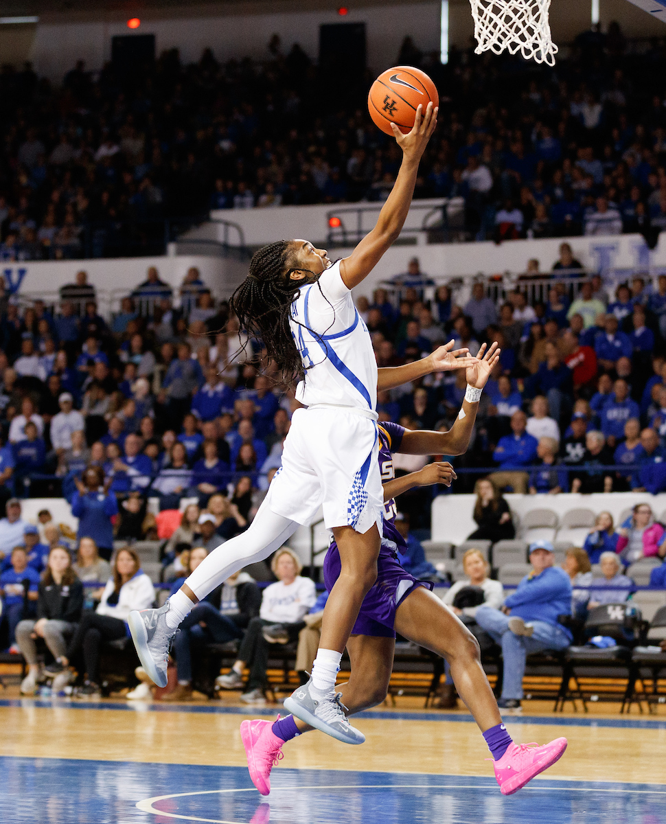 Taylor Murray.


The UK women?s basketball team beat LSU on senior day on Sunday, February 24, 2019.

Photo by Elliott Hess | UK Athletics