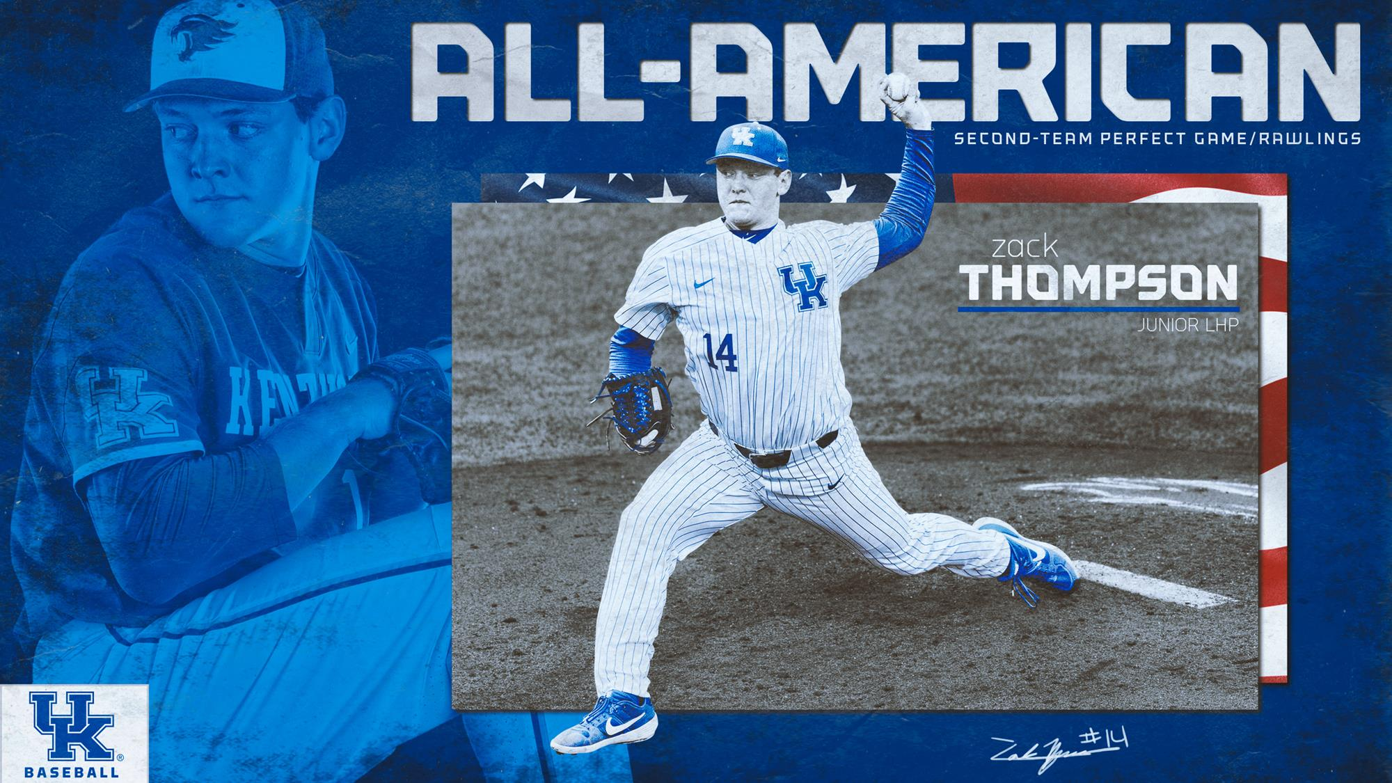 Zack Thompson Named Second-Team All-America by Perfect Game