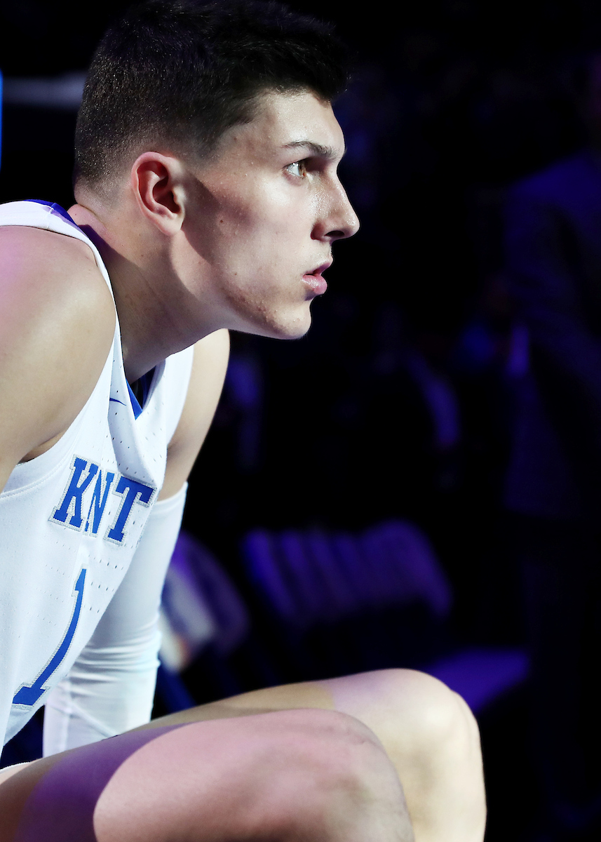 Tyler Herro

UK Men's Basketball beat Winthrop University 87-74 on Wednesday, November 21, 2018.

Photo by Britney Howard  | UK Athletics
