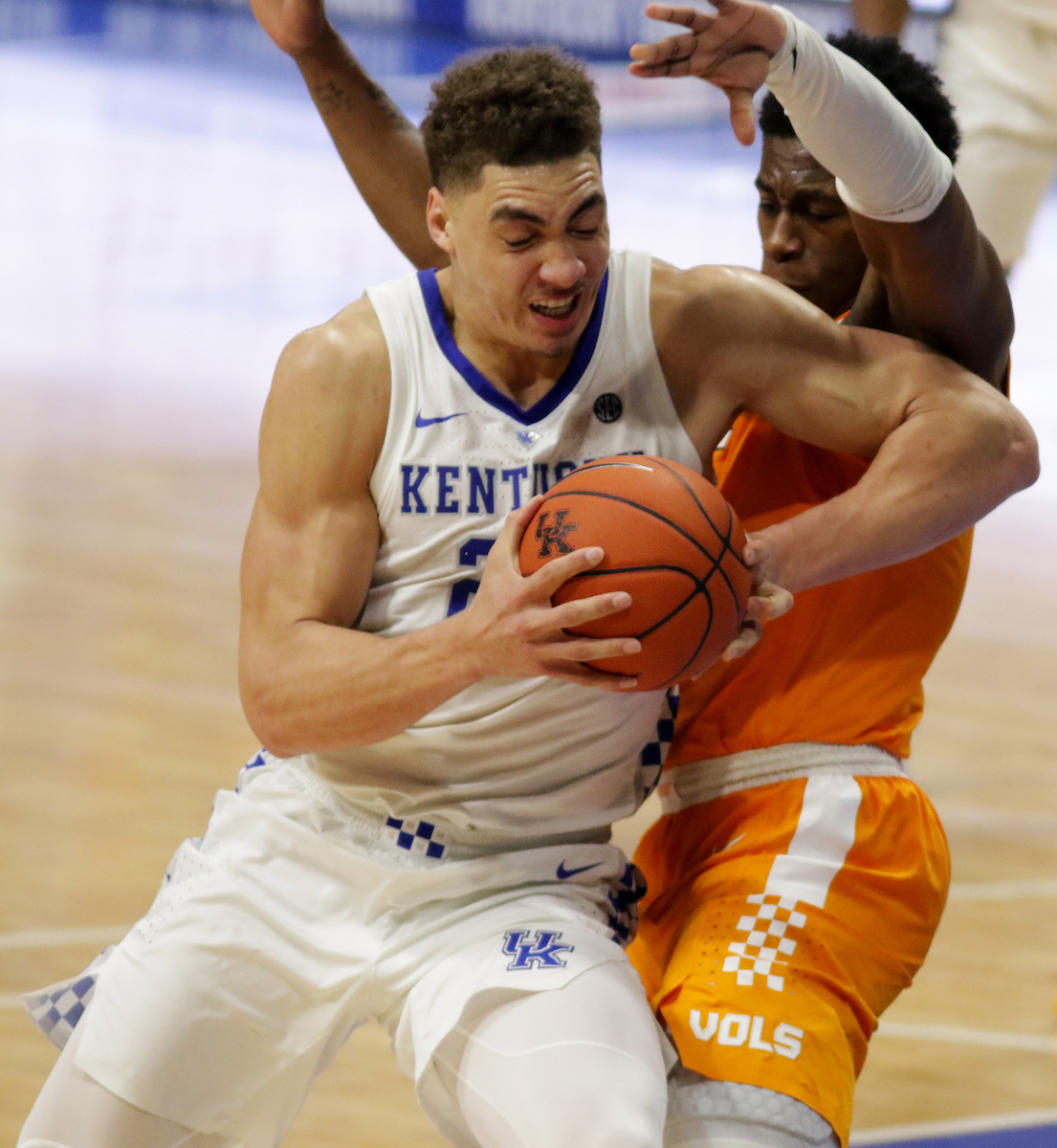 Reid Travis.

Kentucky beat Tennessee 86-69.

Photo by Meghan Baumhardt | UK Athletics