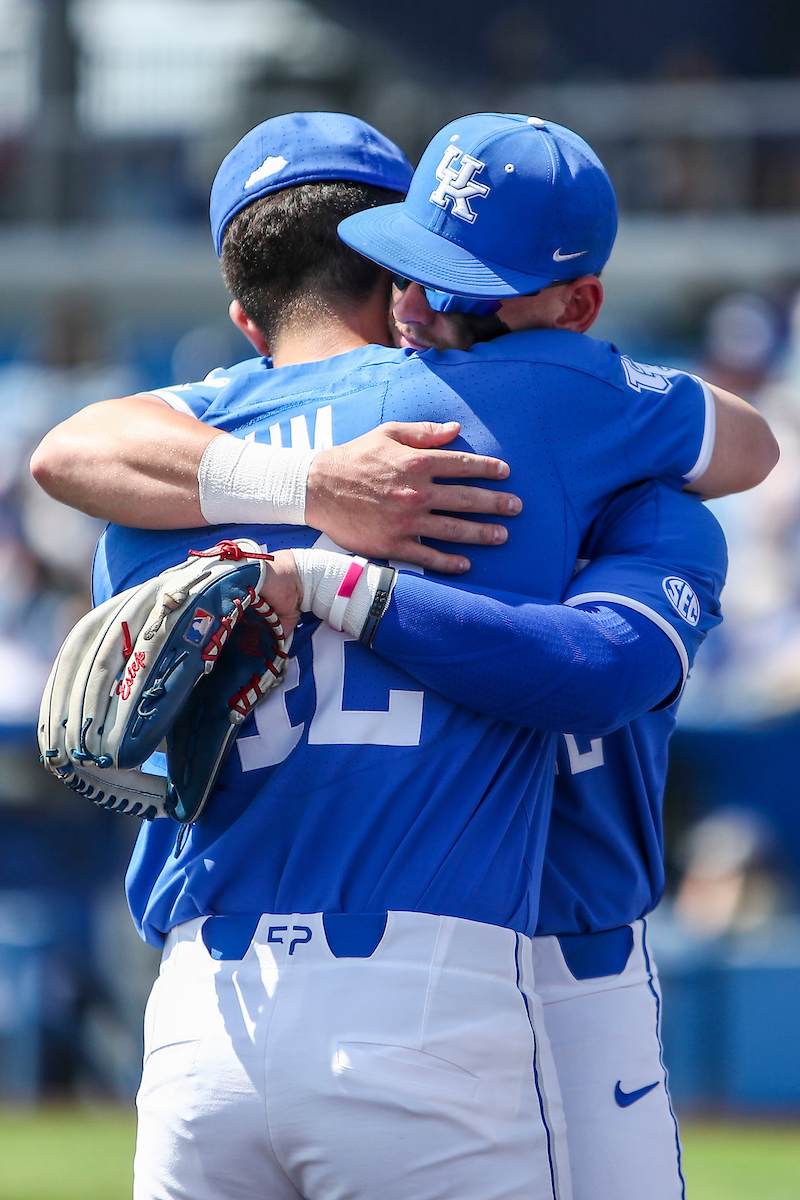 Tanner Kim. Chase Estep.

Kentucky beats Vanderbilt 3-2.

Photo by Sarah Caputi | UK Athletics