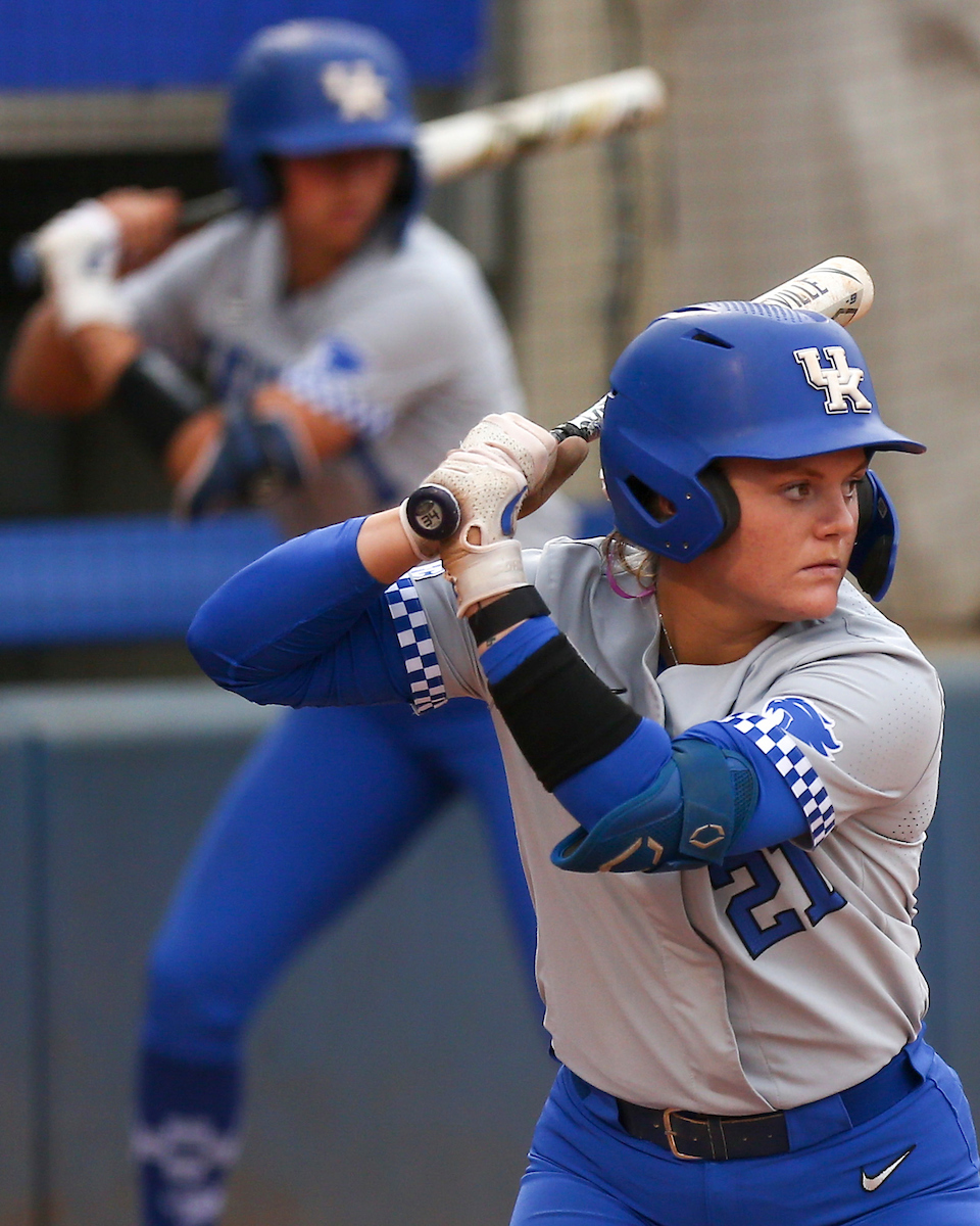 Erin Coffel.Kentucky beats Mississippi State 7-3.Photo by Grace Bradley | UK Athletics