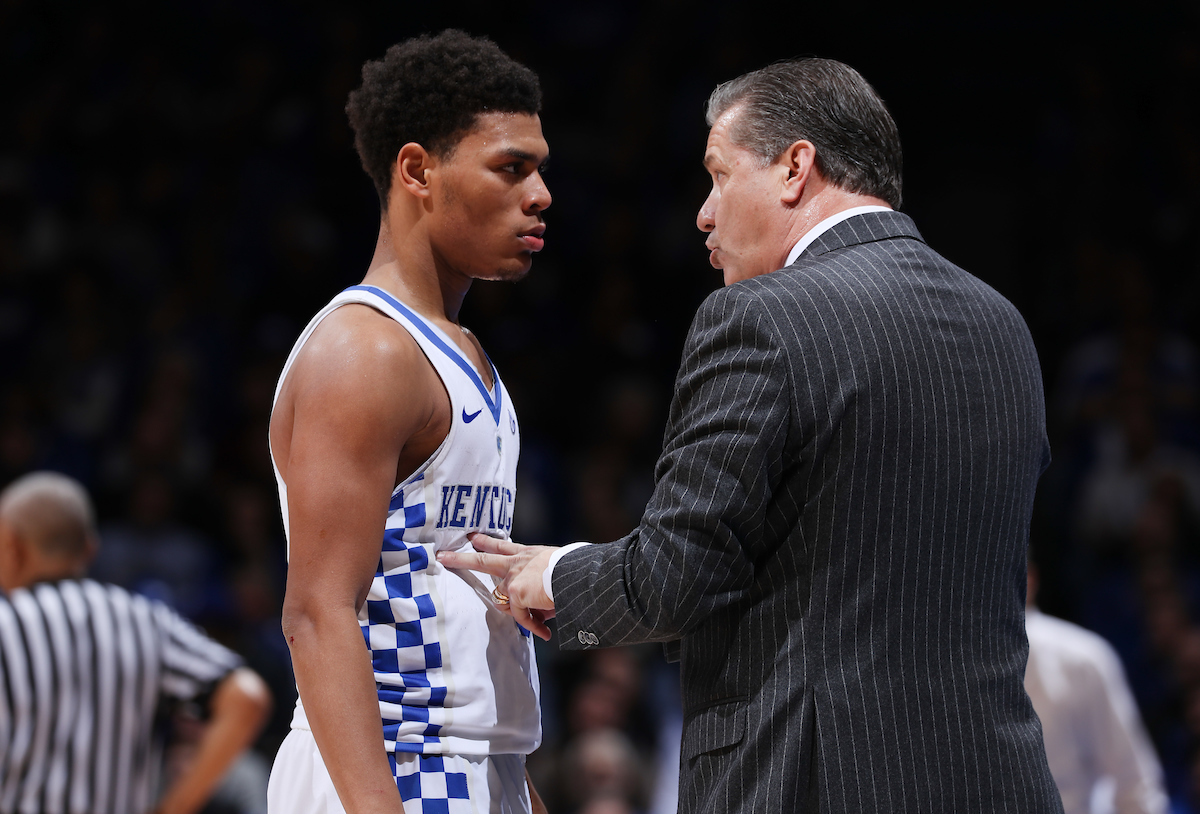 Quade Green.

The University of Kentucky men's basketball team beat Georgia 66-61 on Sunday, December 31, 2017 at Rupp Arena in Lexington, Ky.

Photo by Elliott Hess | UK Athletics
