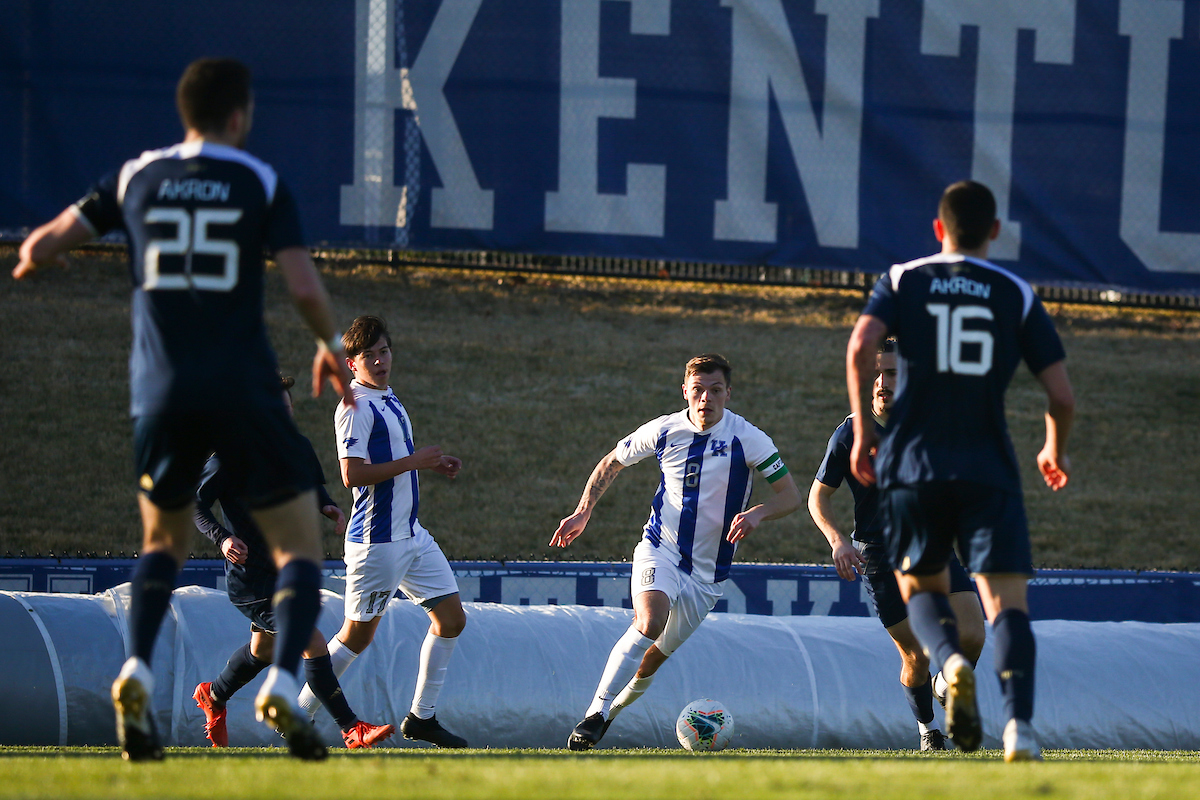Marcel Meinzer.

Kentucky ties Akron 1-1.

Photo by Grace Bradley | UK Athletics
