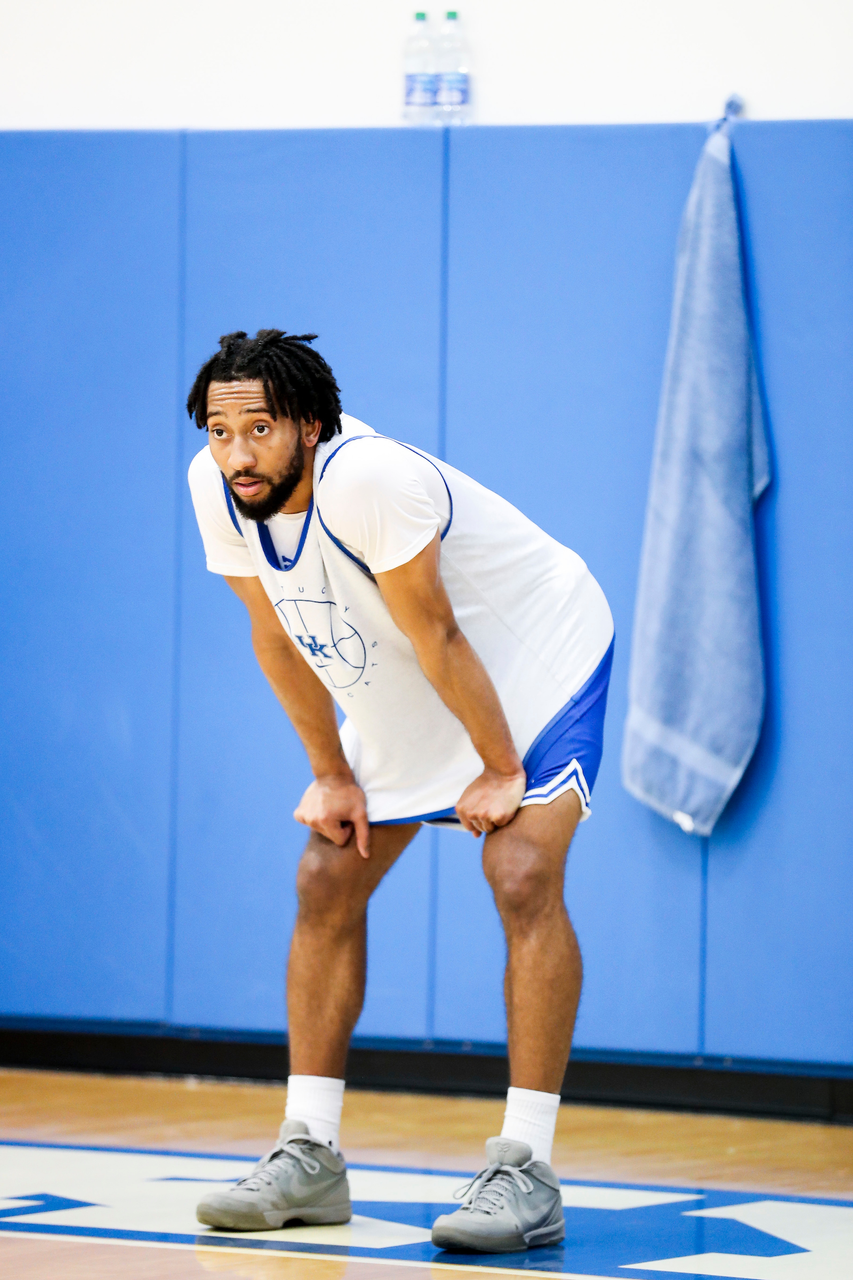 Davion Mintz.

First practice of the season.

Photos by Chet White | UK Athletics