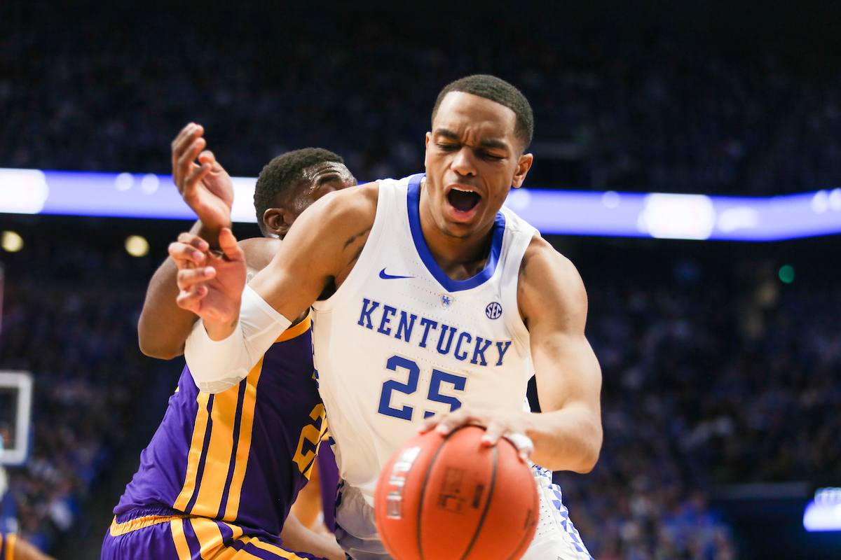 PJ Washington.

UK falls to LSU 73-71.

Photo by Hannah Phillips | UK Athletics