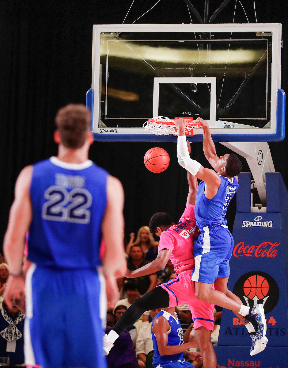 Keldon Johnson.

The University of Kentucky men's basketball team beat Serbia's Mega Bemax 100-64 at the Atlantis Imperial Arena in Paradise Island, Bahamas, on Saturday, August11, 2018.

Photo by Chet White | UK Athletics