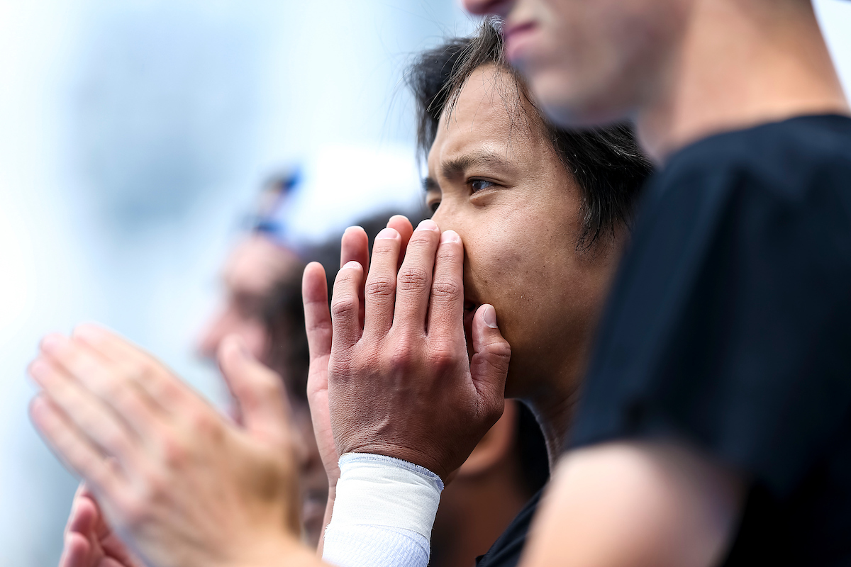 Ying-Ze Chen.

Kentucky falls to Virginia 4-0 at the National Championship.

Photo by Eddie Justice | UK Athletics