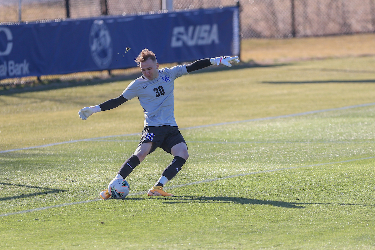 Ryan Troutman.

Kentucky ties Akron 1 - 1.

Photo by Sarah Caputi | UK Athletics