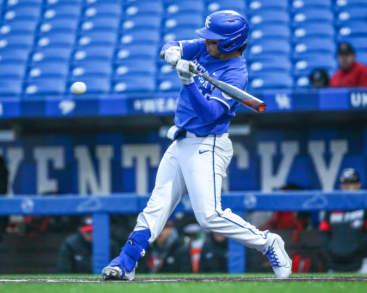 Hunter Jump.

Kentucky loses to Georgia 2-4.

Photo by Sarah Caputi | UK Athletics
