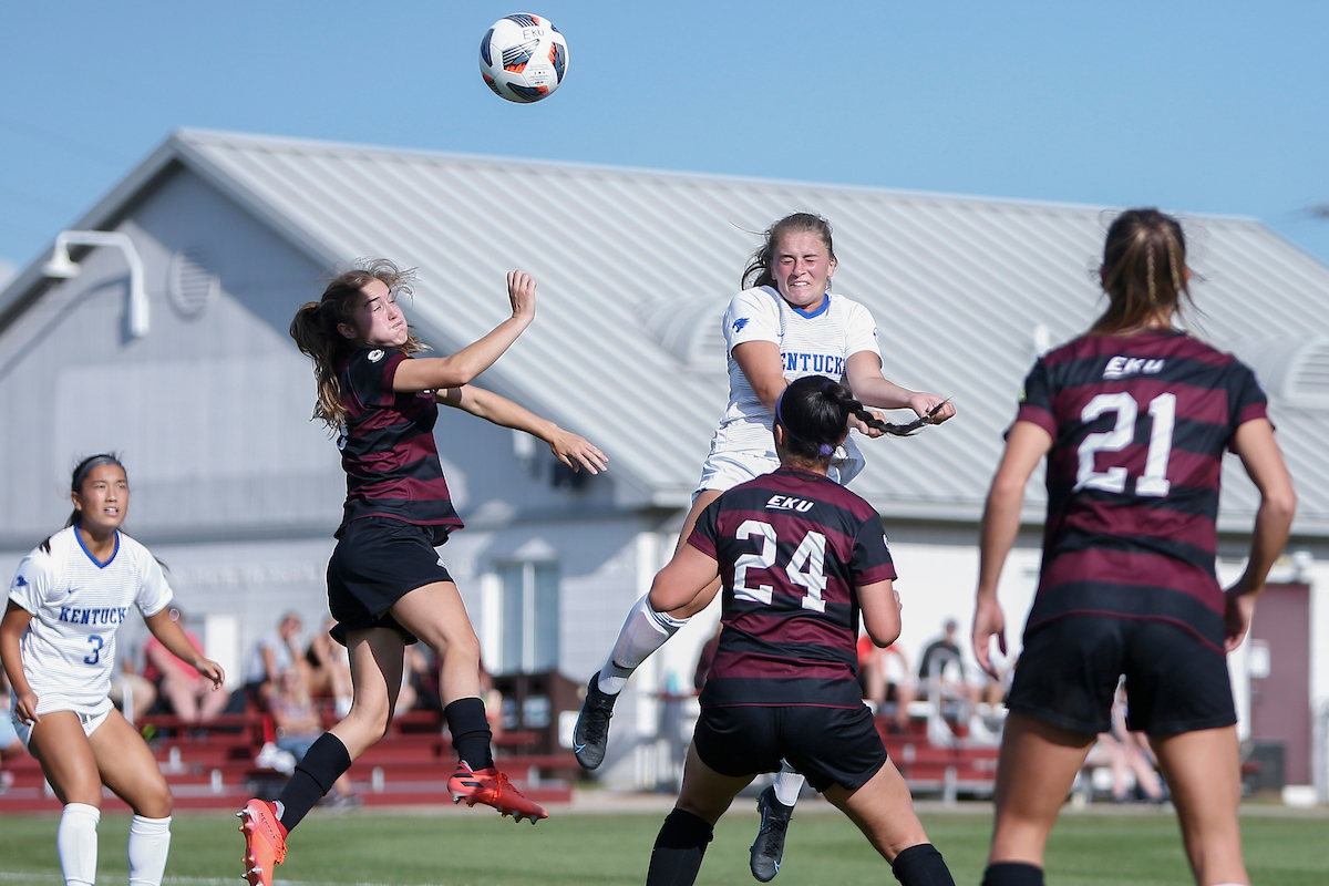 Jordyn Rhodes.

Kentucky beats Eastern Kentucky University 6 - 0.

Photo by Sarah Caputi | UK Athletics