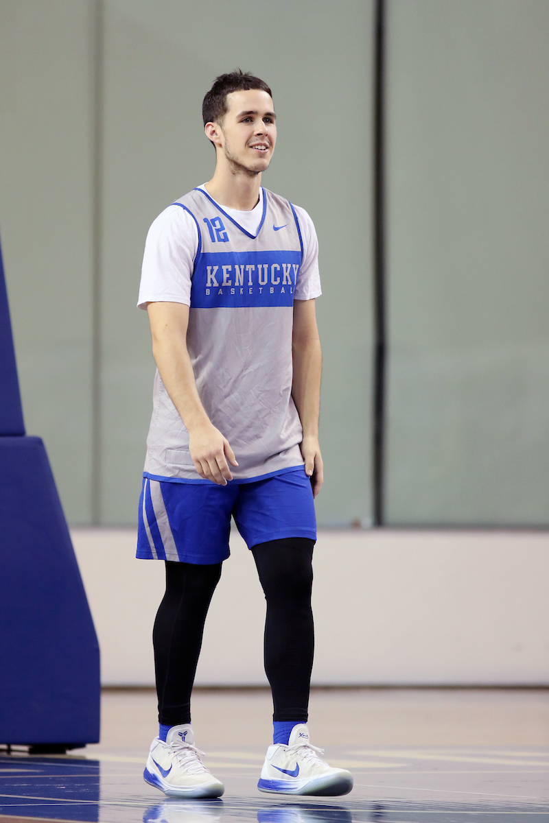 Brad Calipari.

UK MBB hosts 2018 women's clinic at the Joe Craft Center in Lexington, KY,

Photo by Quinn Foster