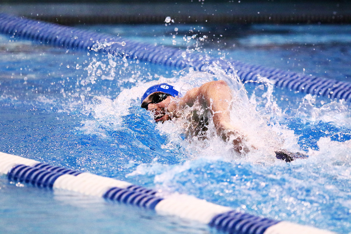 Louis Barker.

2019 Blue-White meet.

Photo by Grant Lee | UK Athletics