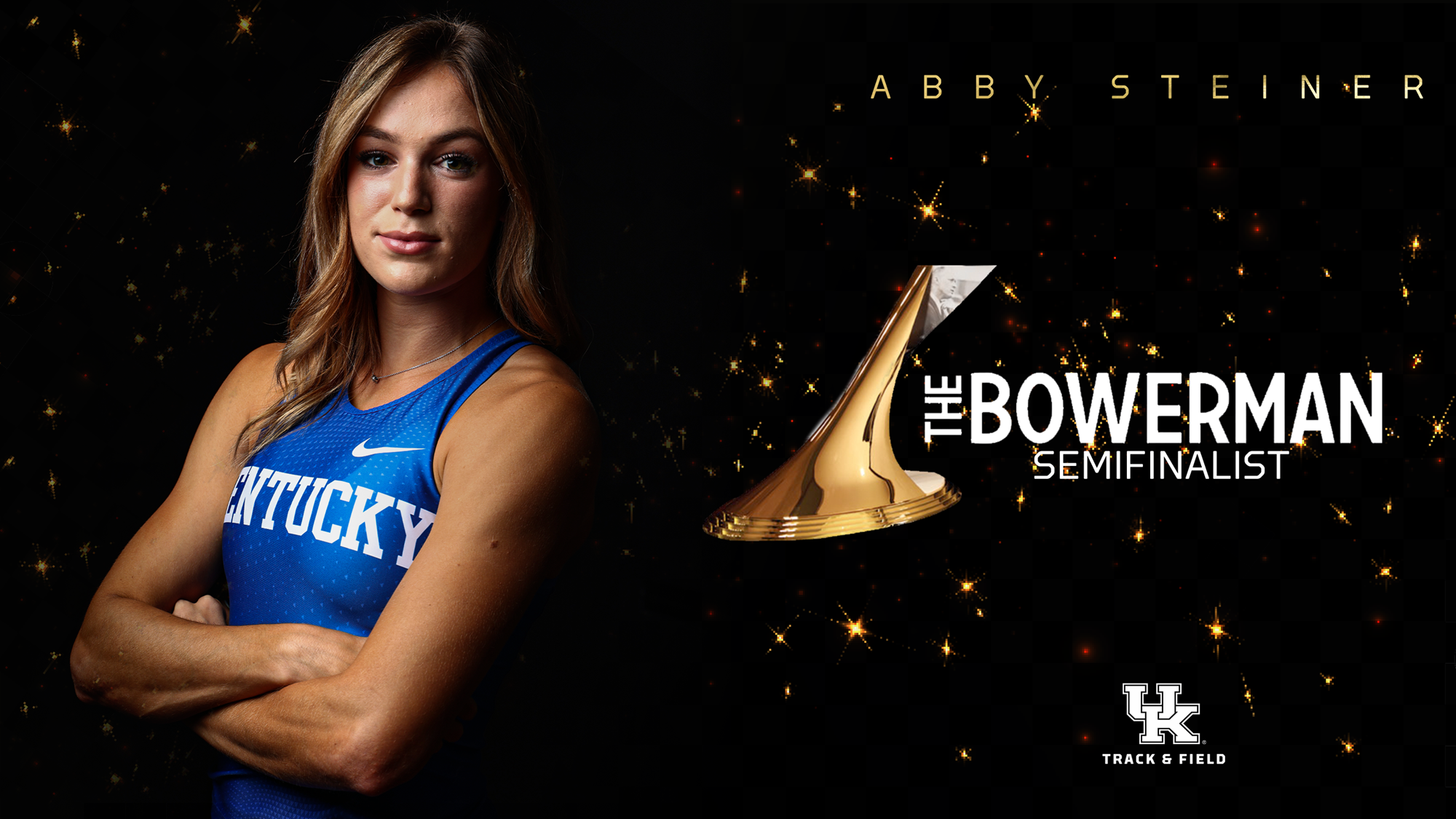 Abby Steiner Named Semifinalist for The Bowerman