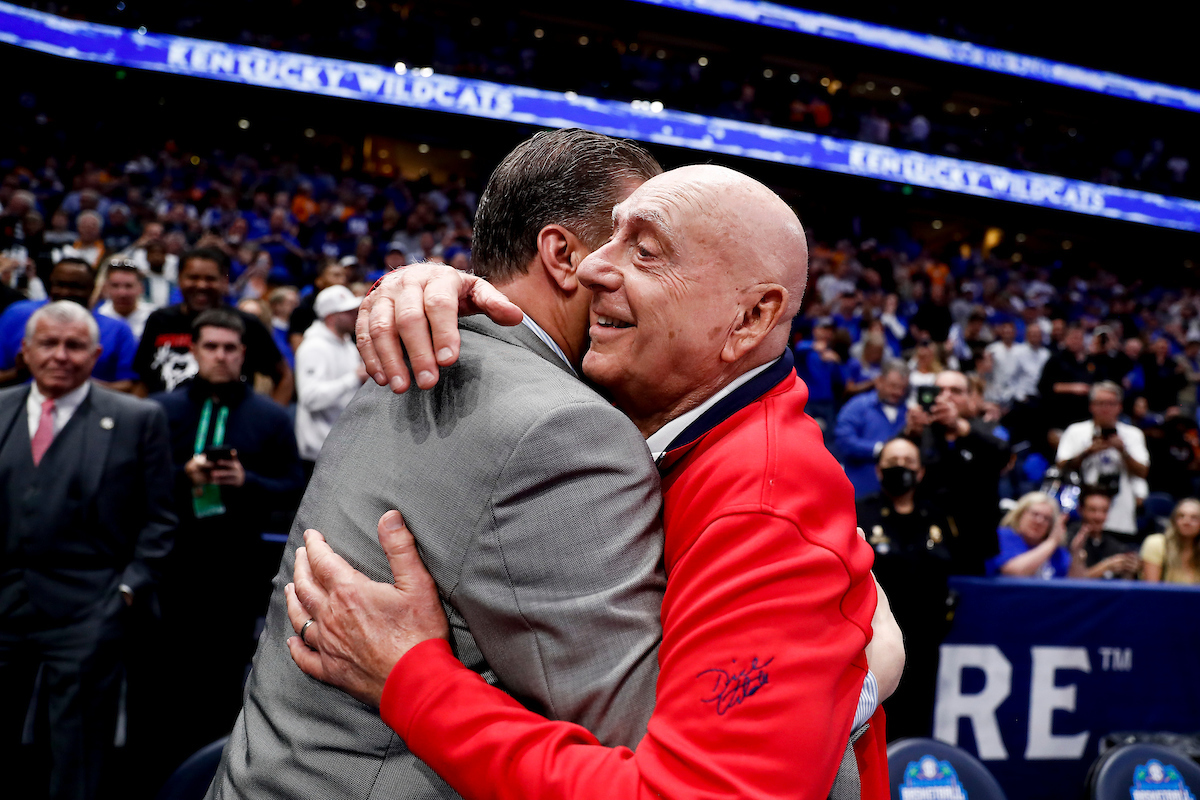 Dick Vitale. John Calipari.

Kentucky loses to Tennessee 69-62.

Photos by Chet White | UK Athletics