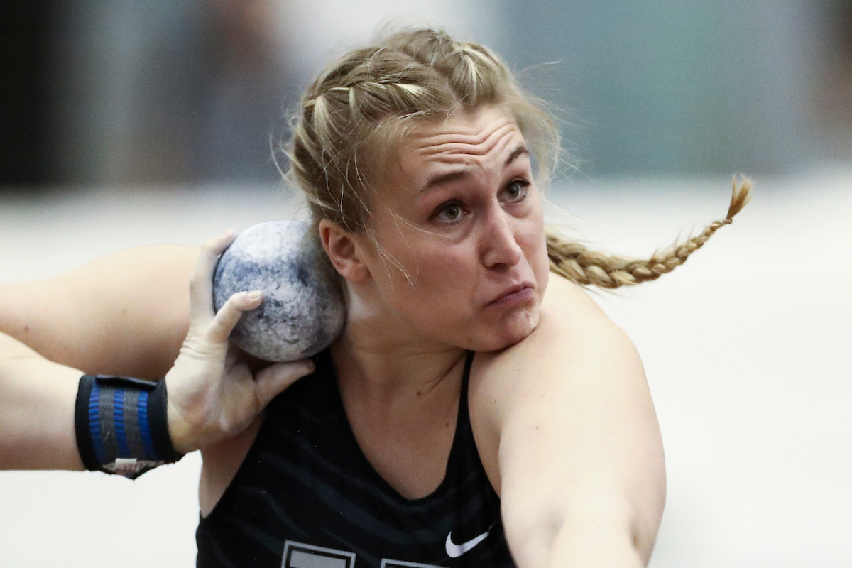 Nicole Futsch.

2020 SEC Indoors day one.

Photo by Chet White | UK Athletics