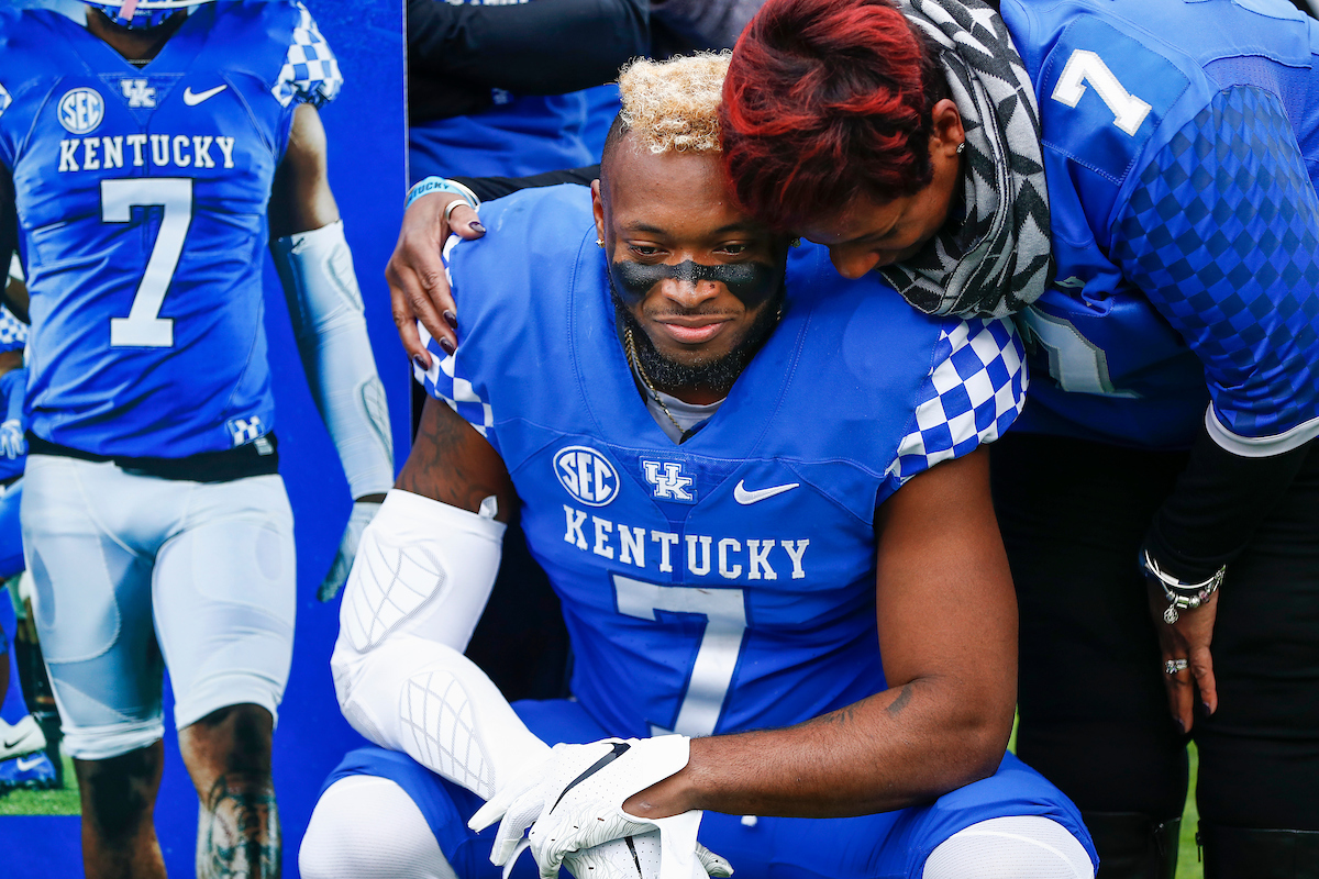 Mike Edwards.

UK football beats MTSU 34-23 on Senior Day at Kroger Field.

Photo by Chet White | UK Athletics
