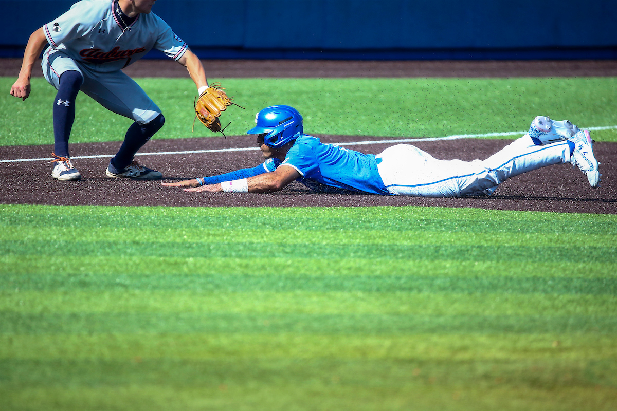 Devin Burkes.

Kentucky beats Auburn 5-1.

Photo by Sarah Caputi | UK Athletics