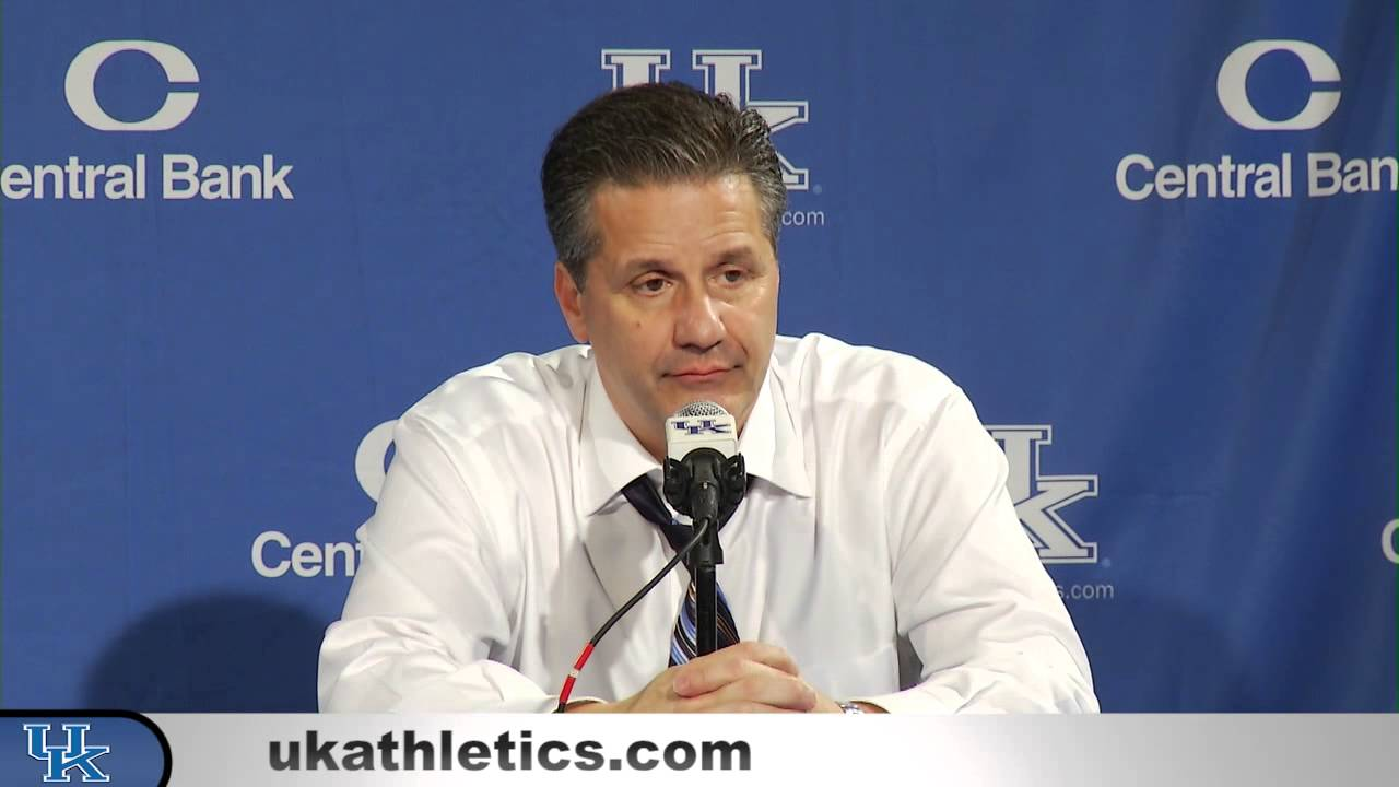 Kentucky Wildcats TV: Coach Calipari - Morehead State Press Conference