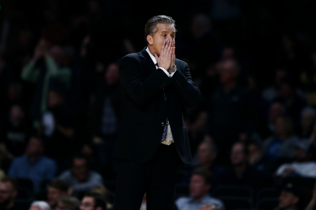John Calipari.

Kentucky beat Vanderbilt 78-64.

Photo by Chet White | UK Athletics