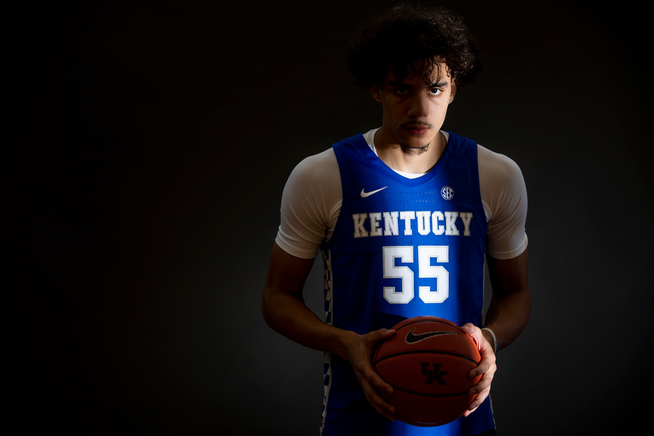 Lance Ware.

Menâ??s basketball photo day.

Photos by Chet White | UK Athletics