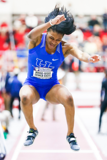 Marie-Josee Ebwea-Bile.

Day two of the 2019 SEC Indoor Track and Field Championships.

Photo by Chet White | UK Athletics