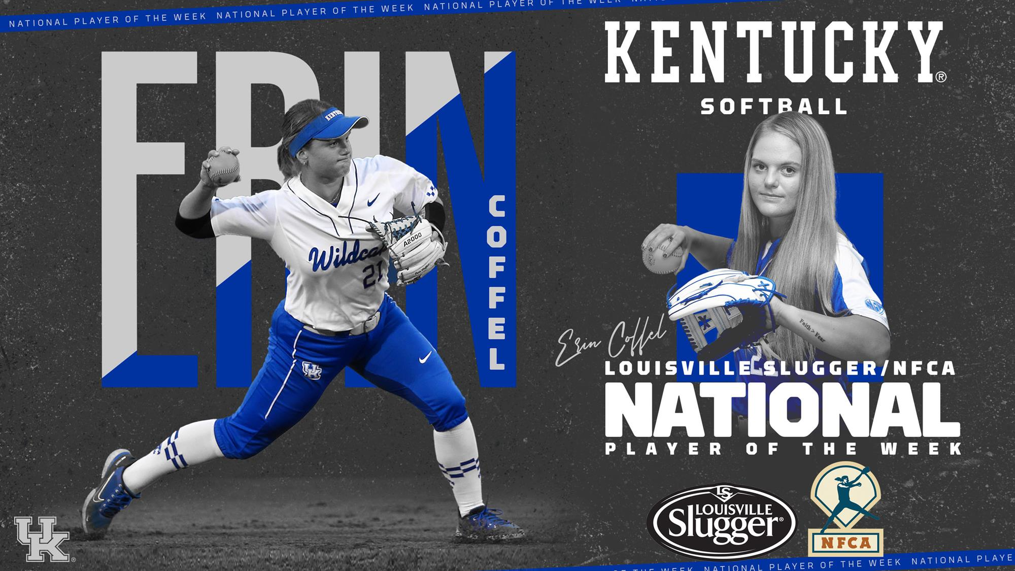 Erin Coffel Wins NFCA/Louisville Slugger National Player of the Week