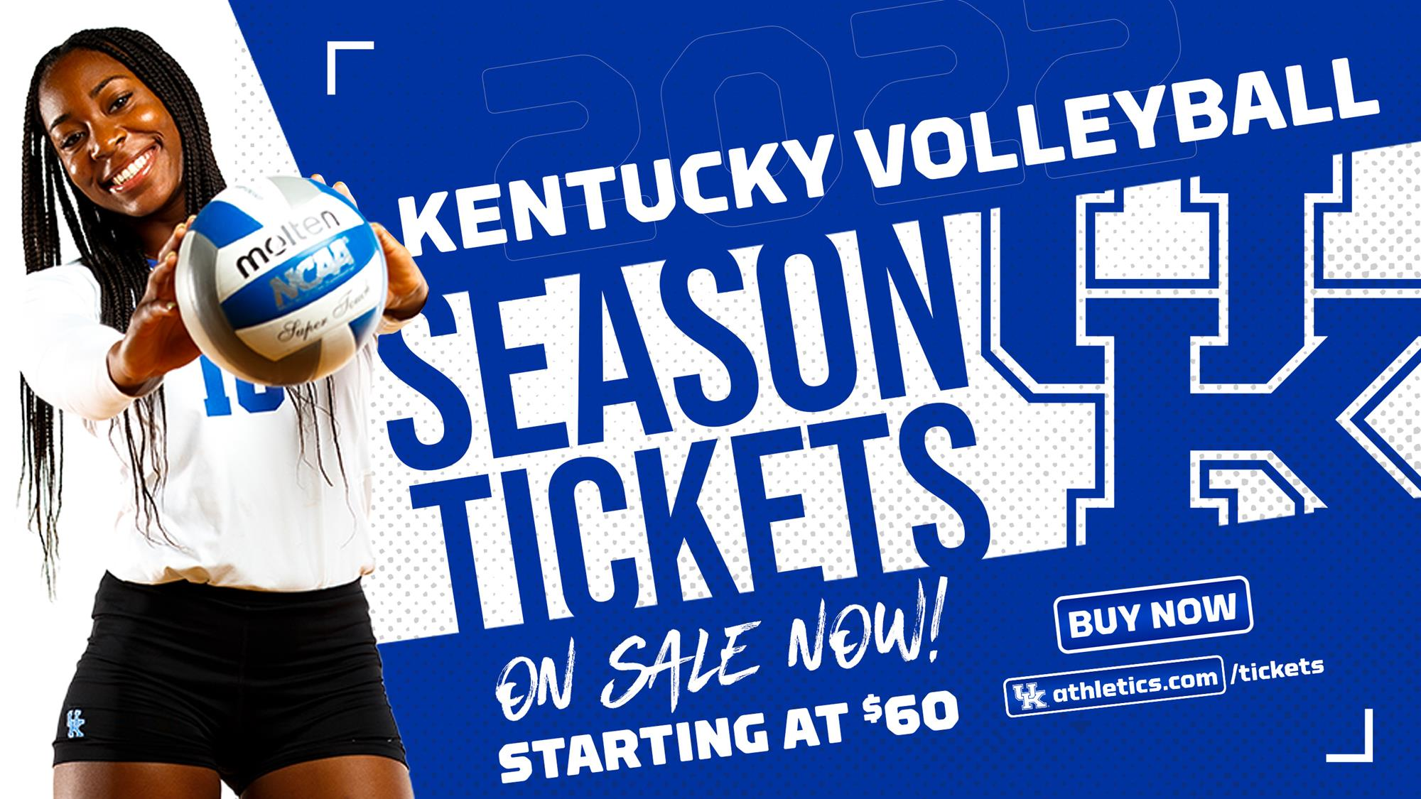 Kentucky Volleyball 2022 Season Tickets Now on Sale