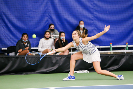 Carlota Molina.

Kentucky beats Notre Dame 6-1.

Photo by Hannah Phillips | UK Athletics