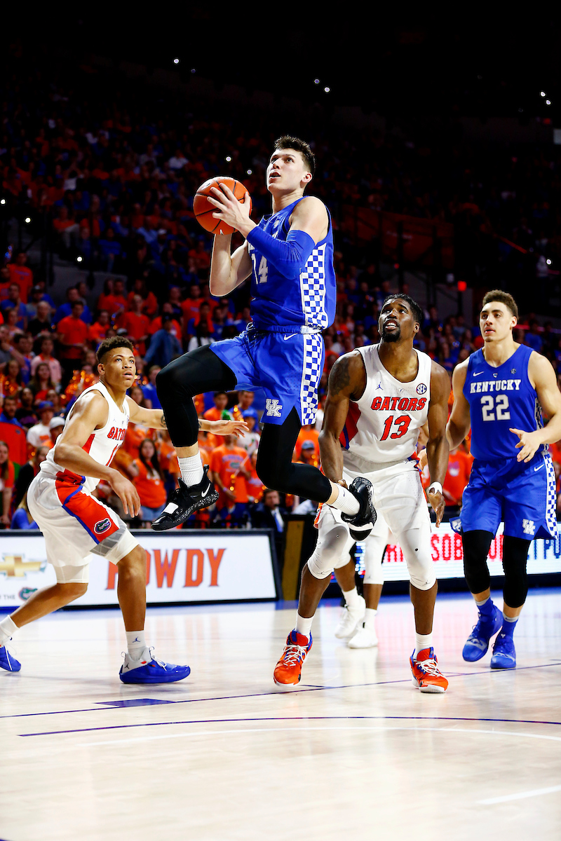 Tyler Herro.

Kentucky men's basketball beat Florida 65-54.

Photo by Quinn Foster | UK Athletics