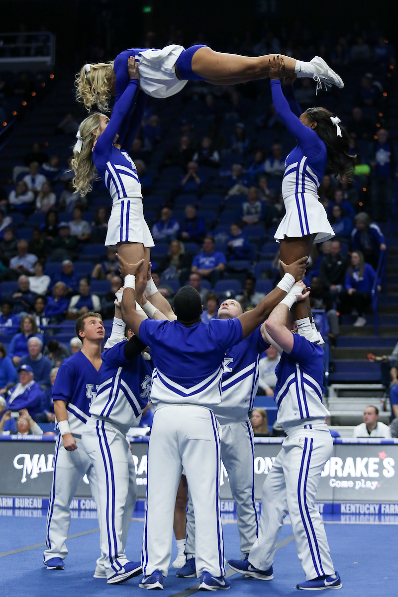 Cheer

The UK Women's Basketball team beat Florida 62-51. 

Photo by Hannah Phillips | UK Athletics