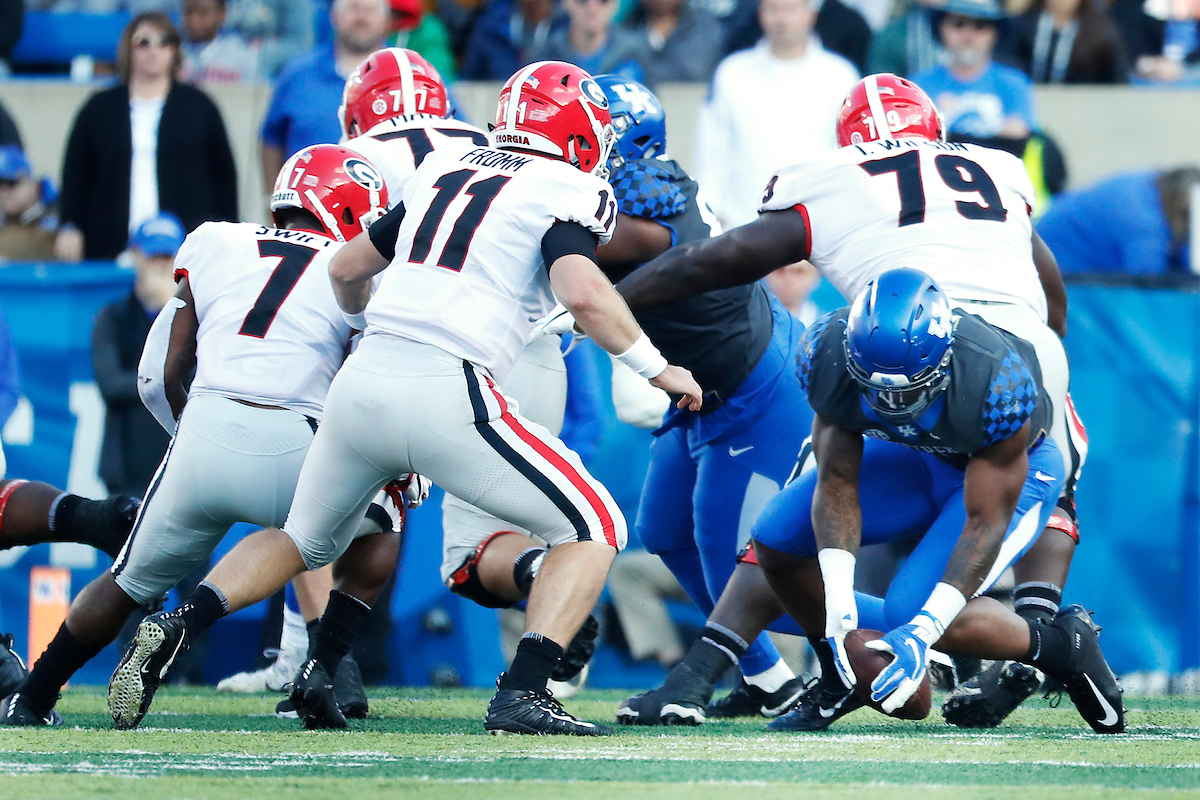 Josh Allen.

Georgia beats UK 34-17.

Photo by Chet White | UK Athletics