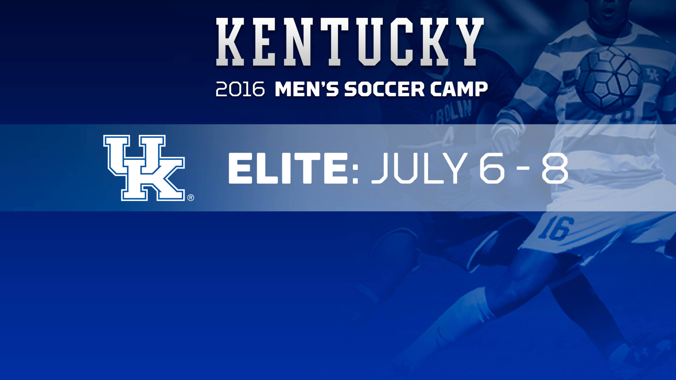 2016 Kentucky Men's Soccer Camps