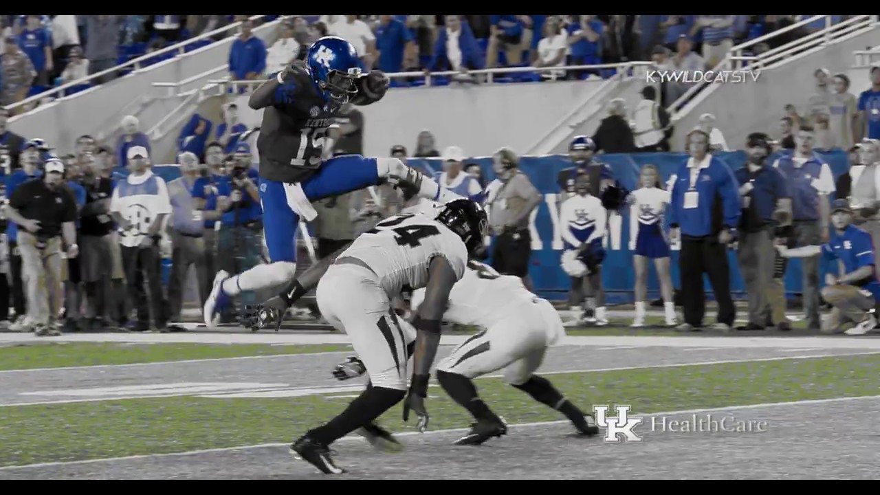 UK Football Slow Motion Highlights vs Missouri