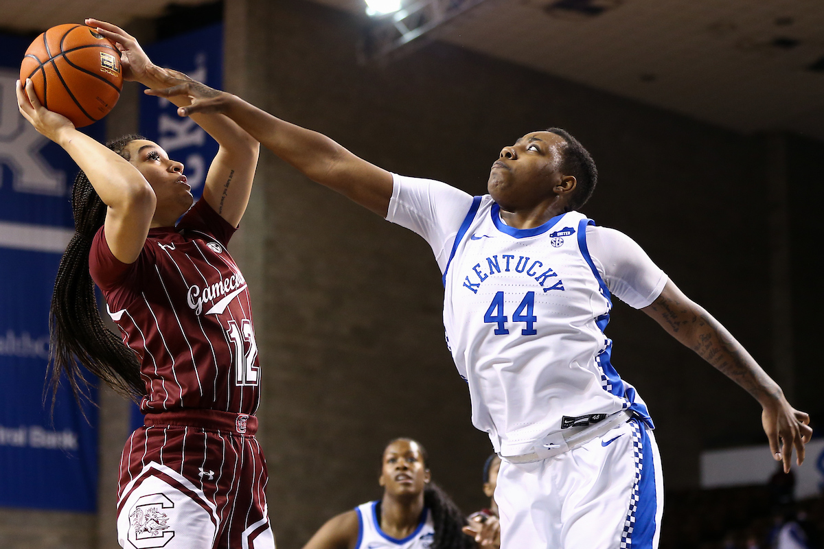 Dre’Una Edwards.

Kentucky loses to South Carolina 59-50.

Photo by Tommy Quarles | UK Athletics