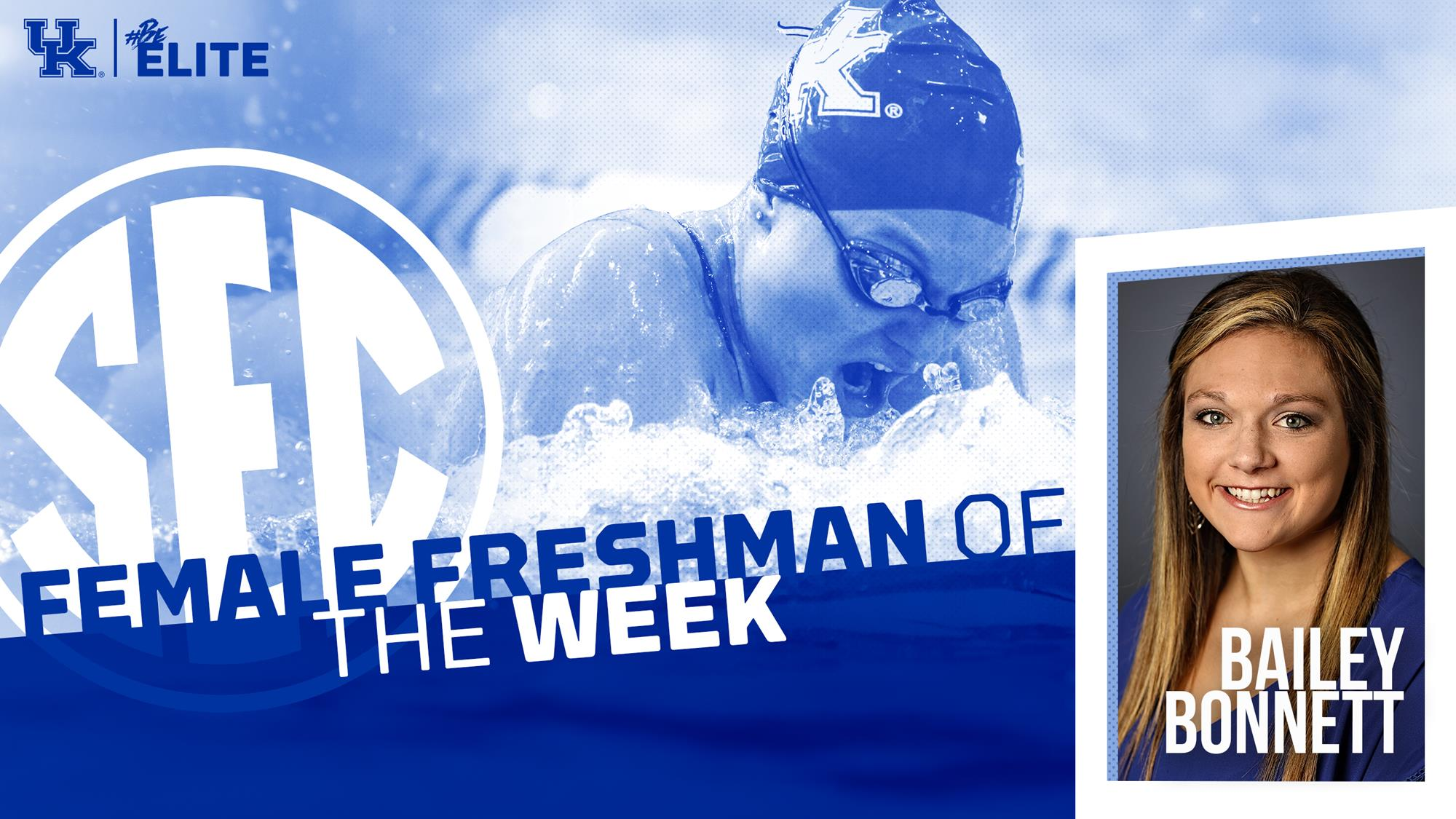 Bonnett Wins Second SEC Freshman of the Week Award