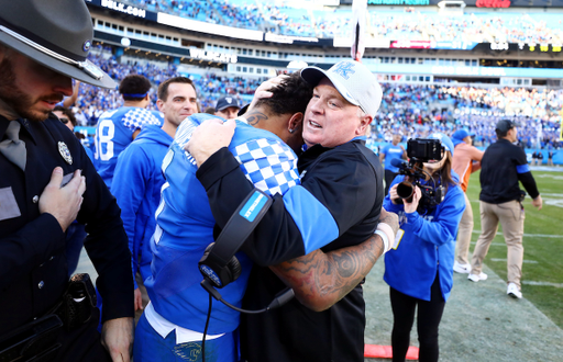 Lynn Bowden, Mark Stoops
UK Wins the Belk Bowl, 37-30

Photo by Britney Howard | Staff