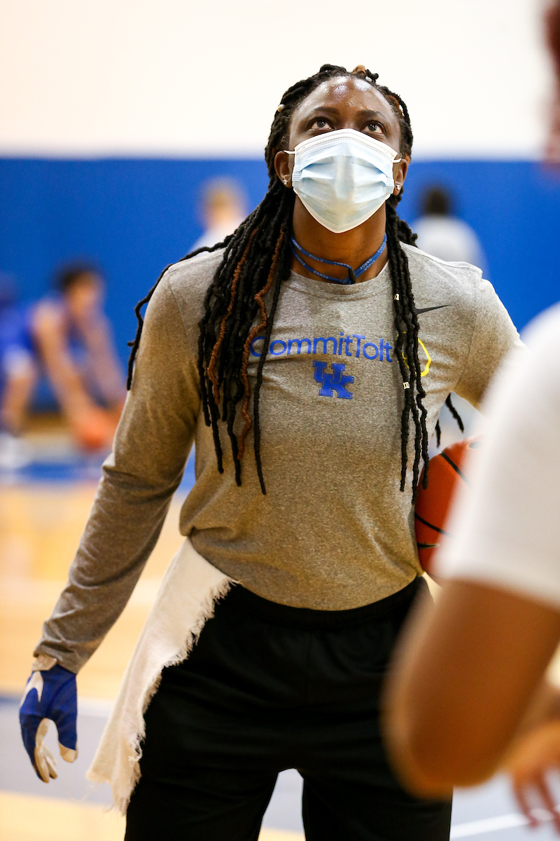 Niya Butts.

Kentucky Women’s Basketball Practice.

Photo by Eddie Justice | UK Athletics