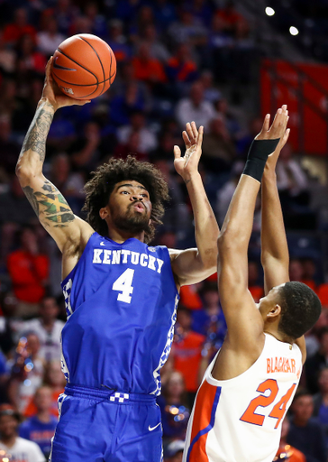 Nick Richards.

Kentucky beat Florida 71-70.

Photo by Chet White | UK Athletics