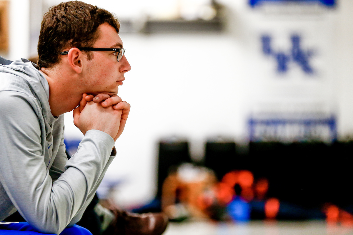 Mason Hamilton. 

Kentucky Rifle vs Ole Miss. 

Photo by Eddie Justice | UK Athletics