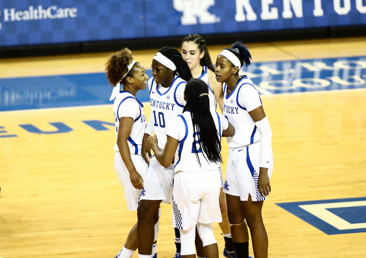 Team.

Kentucky women's basketball beats Vandy, 77-55.

Photo by Elliott Hess | UK Athletics