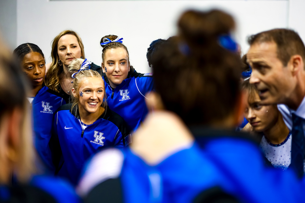 Hailey Davis.

Kentucky gymnastics loses to Florida.

Photo by Eddie Justice | UK Athletics