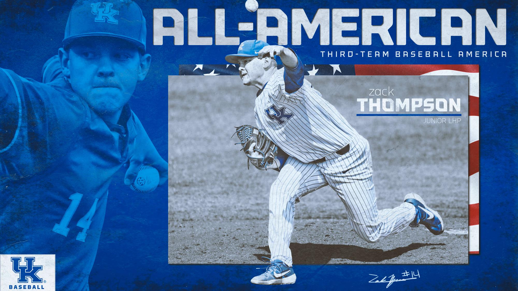 Zack Thompson Named Third-Team All-America by Baseball America