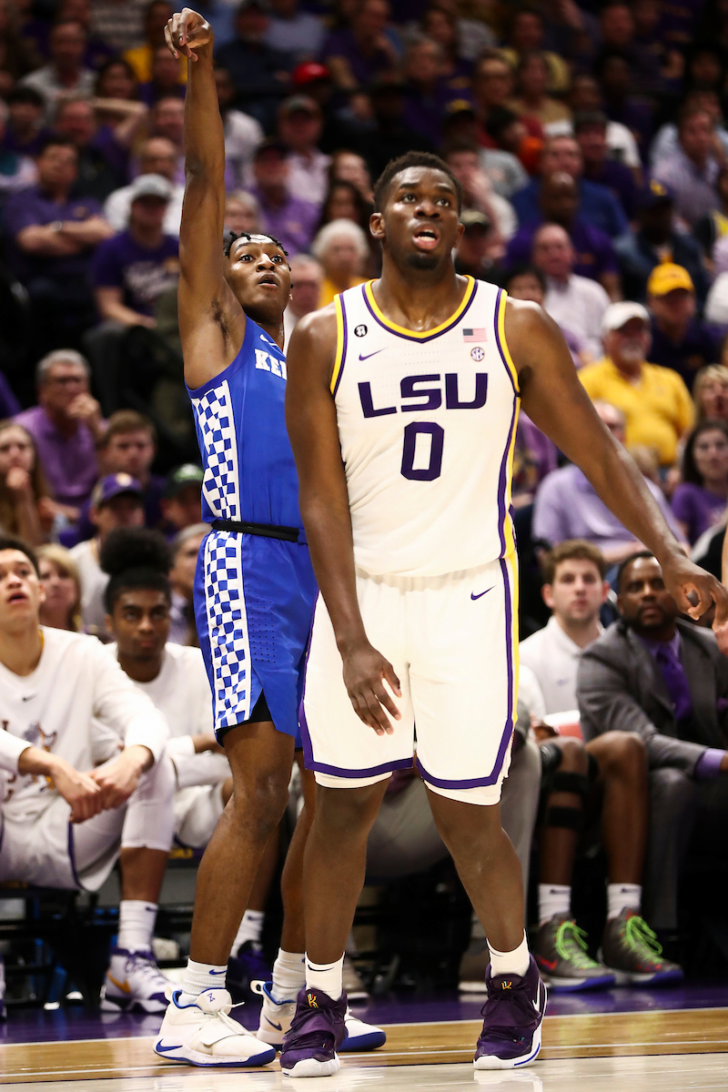Immanuel Quickley.

Kentucky beat LSU 79-76.

Photo by Chet White | UK Athletics